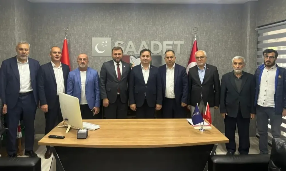 Türk Harb-İş Sendikası Kocaeli Şube Yönetimi  SAADET PARTİSİ GÖLCÜK İLÇE TEŞKİLATINI ZİYARET ETTİ