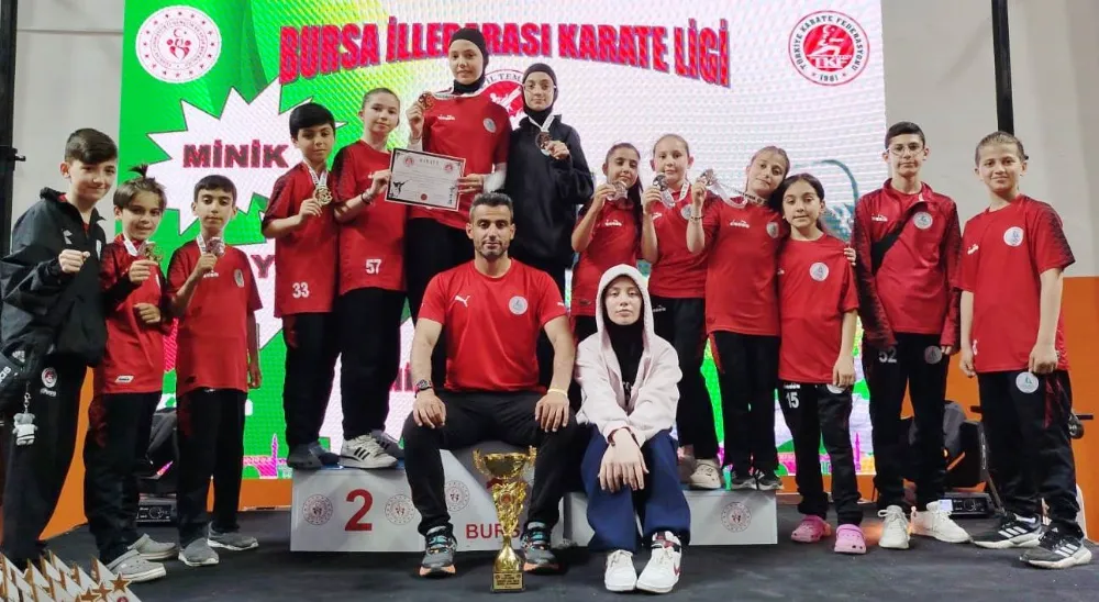 Körfezli karateciler Bursa