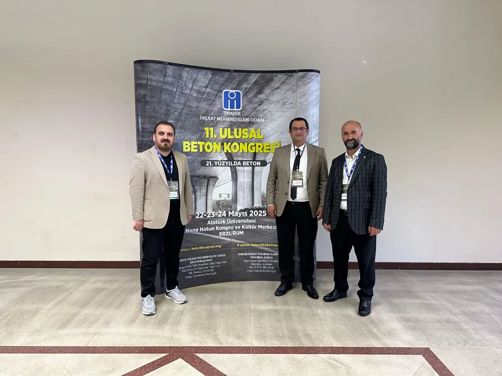Kocaeli İMO, 11. Ulusal Beton Kongresine katıldı