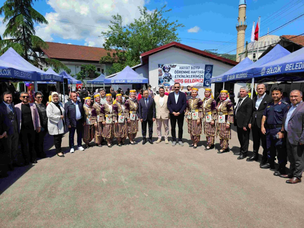 GÖLCÜKLÜ KADINLAR EL BECERİLERİNİ SİRETİYE’DE SERGİLEDİ