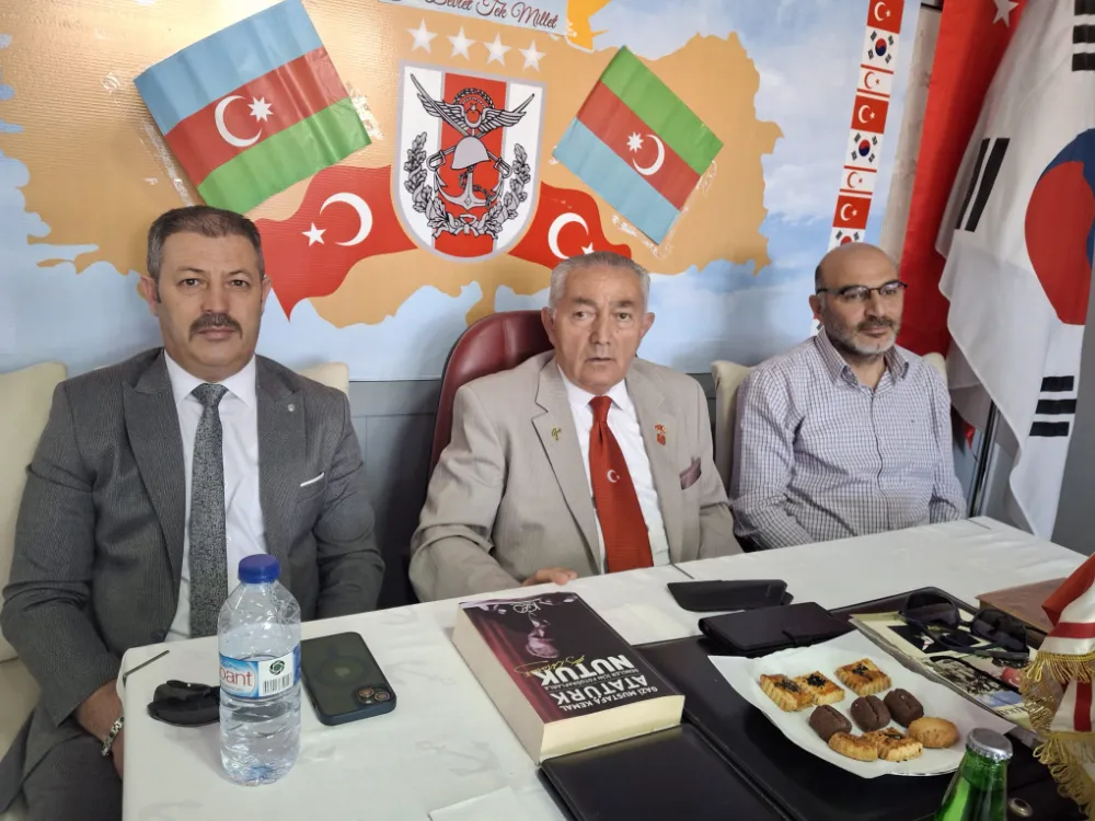 Erzurumlular Derneği Başkanı Zafer Topkaya ve yönetiminden   GAZİLER DERNEĞİ’NE ZİYARET