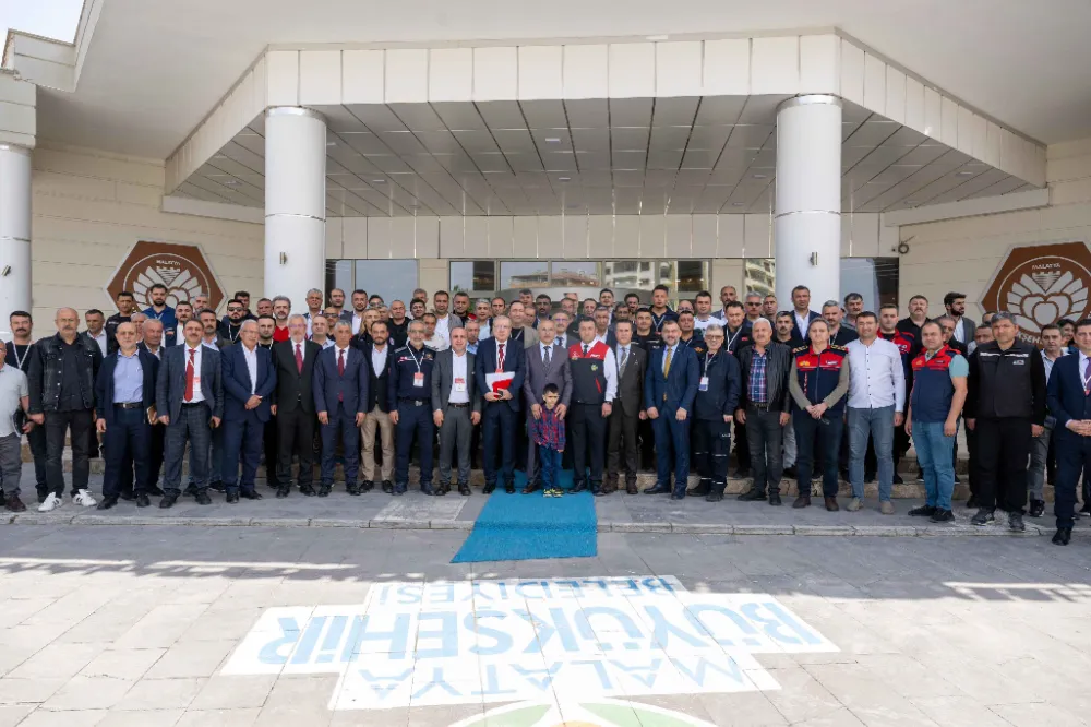 81 ilin itfaiyecileri Malatya’da toplandı