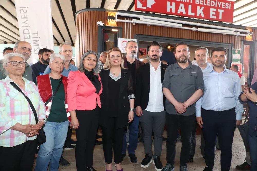 Halk Et Mobil Aracı Körfez’de yoğun ilgi gördü