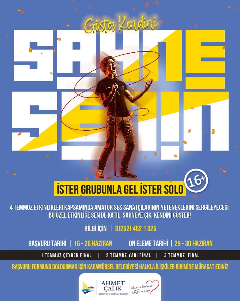4 Temmuz Şenliklerinde Müzik Gökyüzüne Yükselecek    KARAMÜRSEL