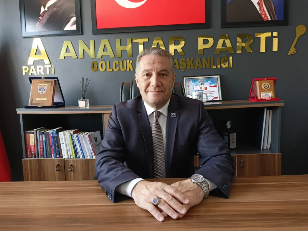 Anahtar Parti Gölcük İlçe Başkanı Hasan Hüseyin Hoyur  