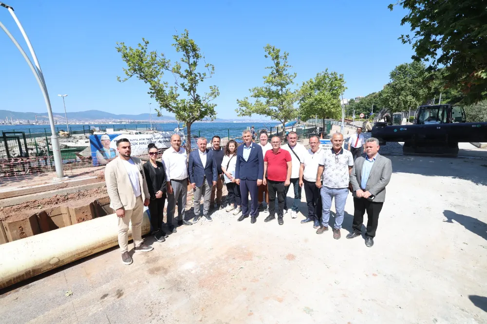 Başkan Büyükakın, Halıdere’deki altyapı çalışmalarını inceledi;  “KOCAELİ’Nİ ÇAĞDAŞ ALTYAPI İLE DONATIYORUZ”