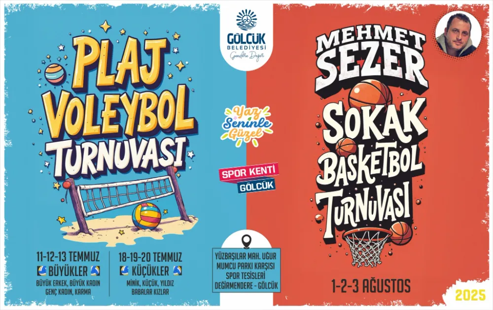 SPOR KENTİ GÖLCÜK’TE YAZ TURNUVALARI BAŞLIYOR