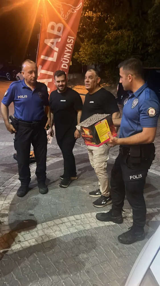 Değirmendere’de Havai Fişek Paniği: ZABITA VE POLİS OLAY YERİNE SEVK EDİLDİ
