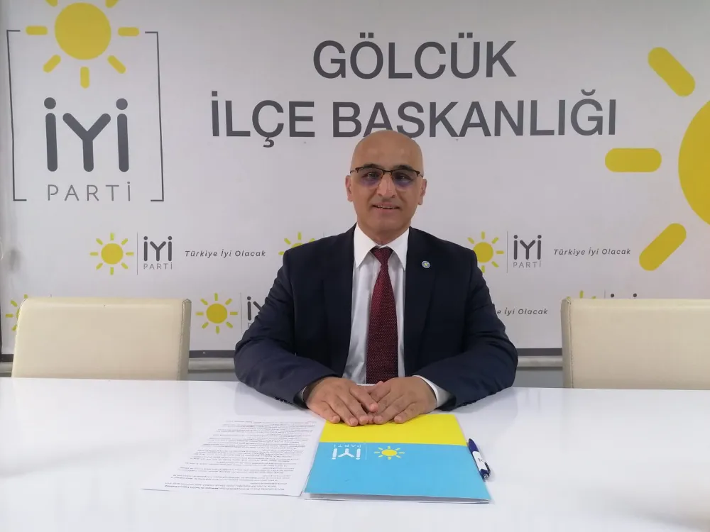 İYİ Parti İlçe Başkanı Mustafa Çalışkan, “ÖNCE TEDBİR, SONRA TEVEKKÜL”
