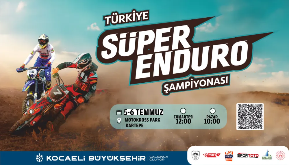  Kocaeli’de hafta sonu enduro fırtınası esecek  COŞKU VE HEYECAN ZİRVEYE TAŞINACAK
