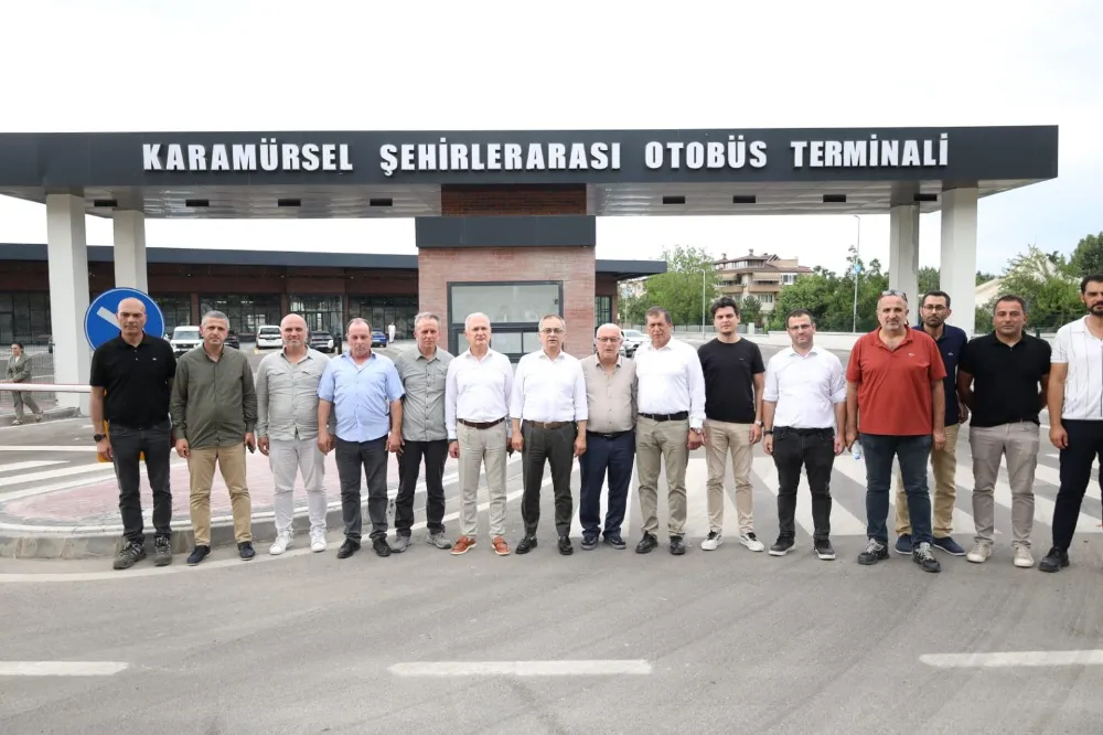 Karamürsel’de otogar, mezbaha, futbol  sahası, salon ve sokak yapımına yerinde inceleme