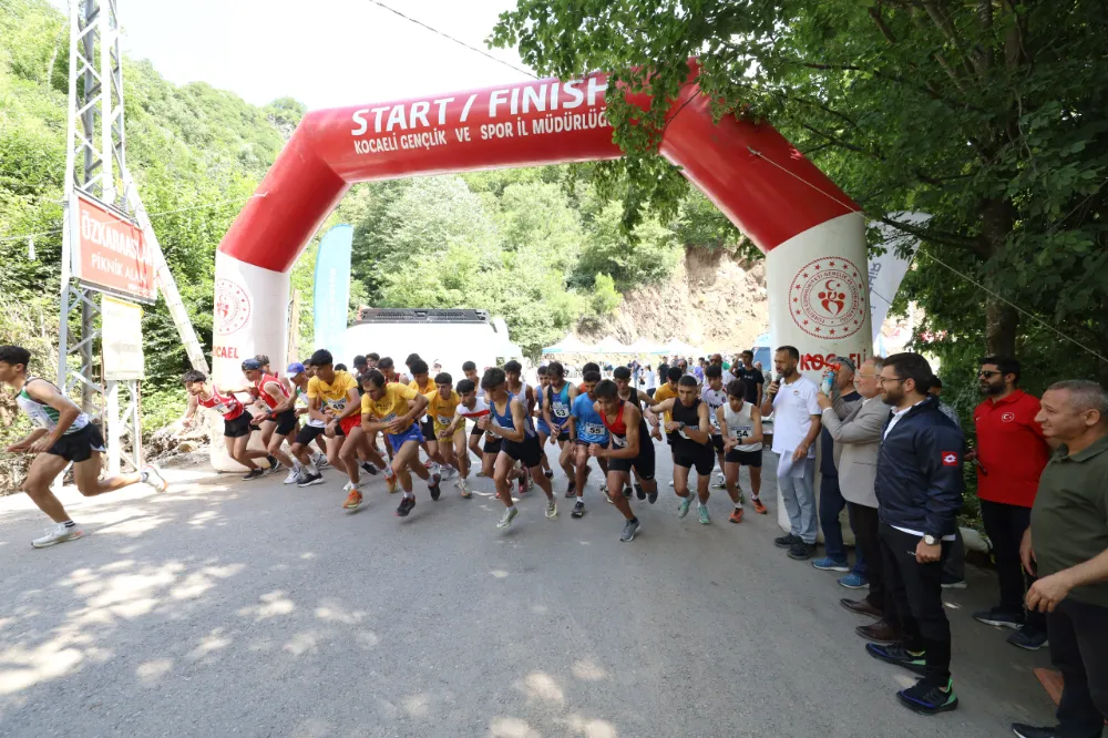Başiskele’de Dağ Koşusu Heyecanı Yaşandı