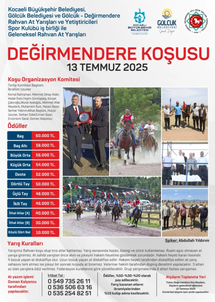 RAHVAN AT HEYECANI 13 TEMMUZ