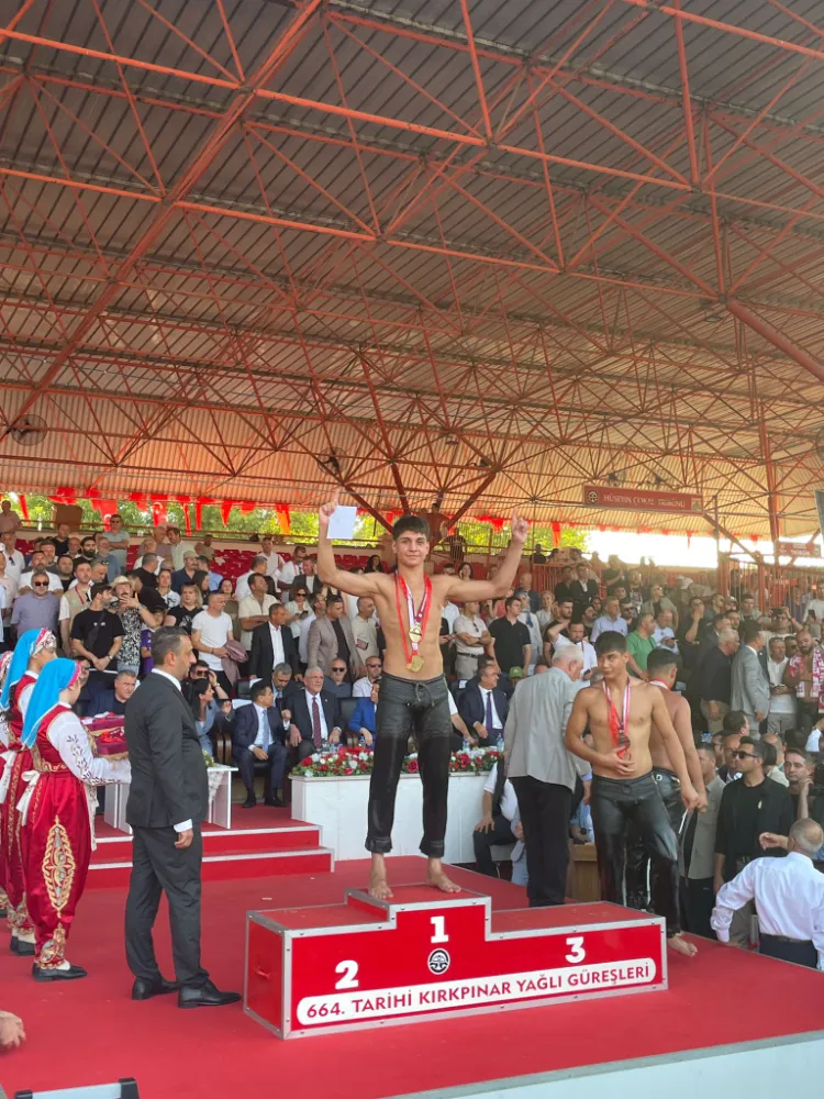 Gölcüklü İbrahim Balta, Kırkpınar’da Tarih Yazdı  