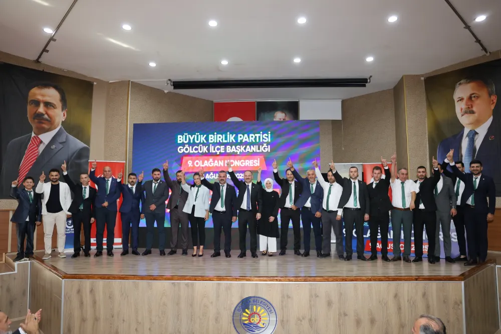 ‎BBP Gölcük’te kongre heyecanı  ŞAHİN AKPINAR YENİDEN BAŞKAN 