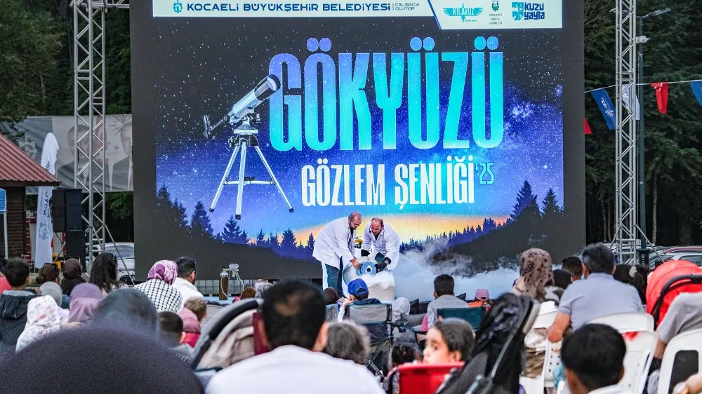 12 bin gökyüzü tutkunu Kuzuyayla’da uzayı keşfetti