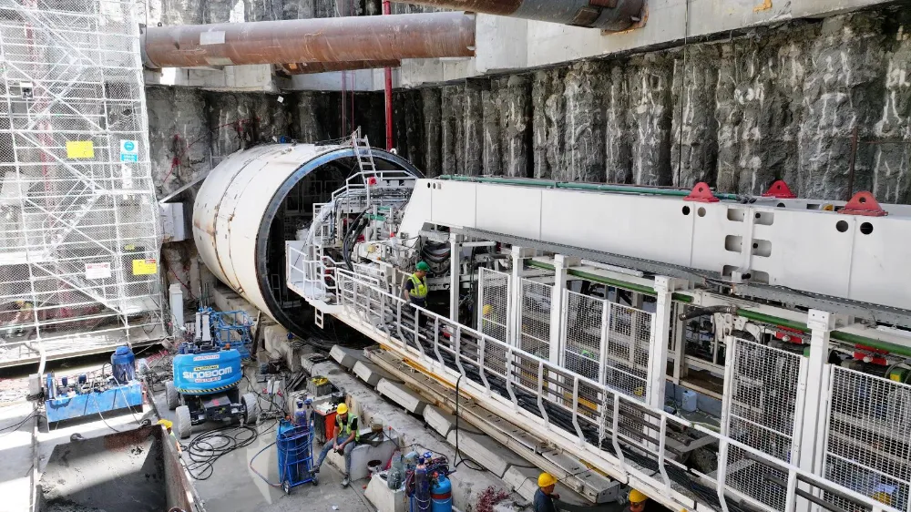 6 TBM aynı anda kazı yapacak