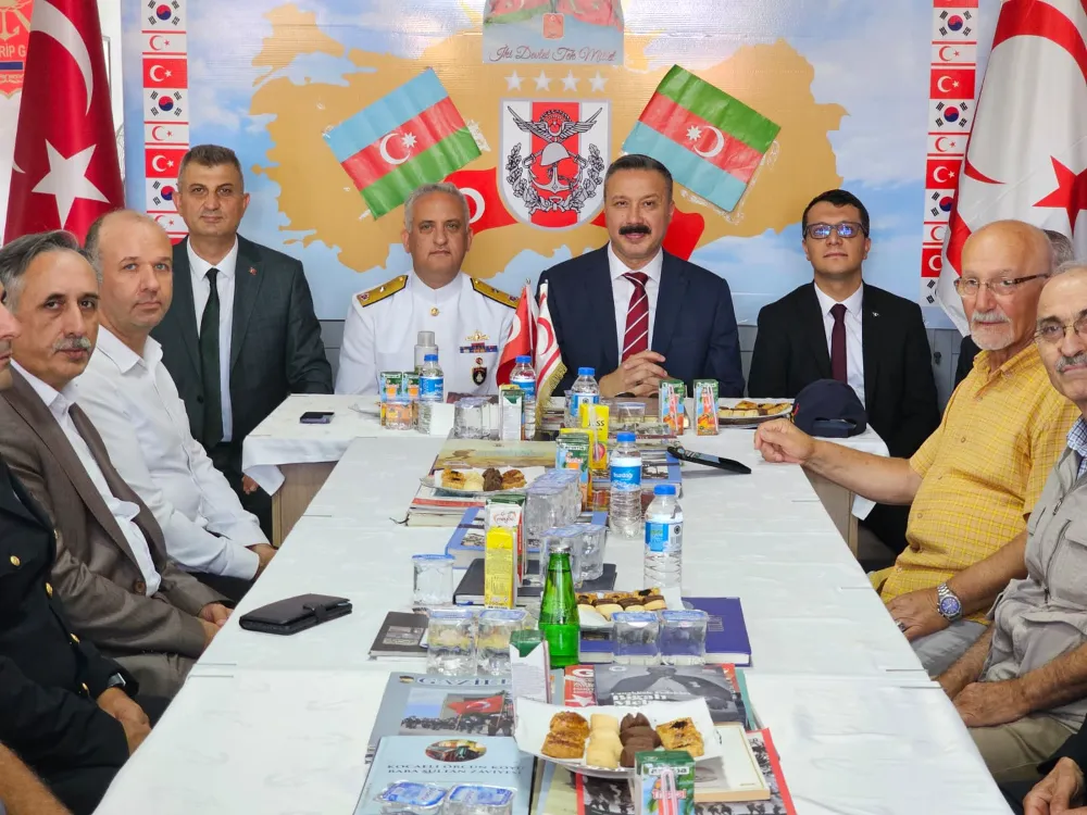 Gölcük Protokolü’nden Gazilere ziyaret 