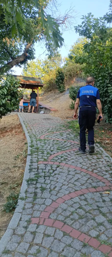 Zabıta Ekipleri Örcün Sultan Baba Mesire Alanında Denetimde