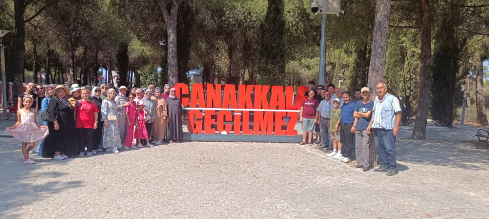 Gölcük Seyyar Pazarcılar Odası üyeleri ÇANAKKALE GEZİSİNDE BİR ARAYA GELDİ