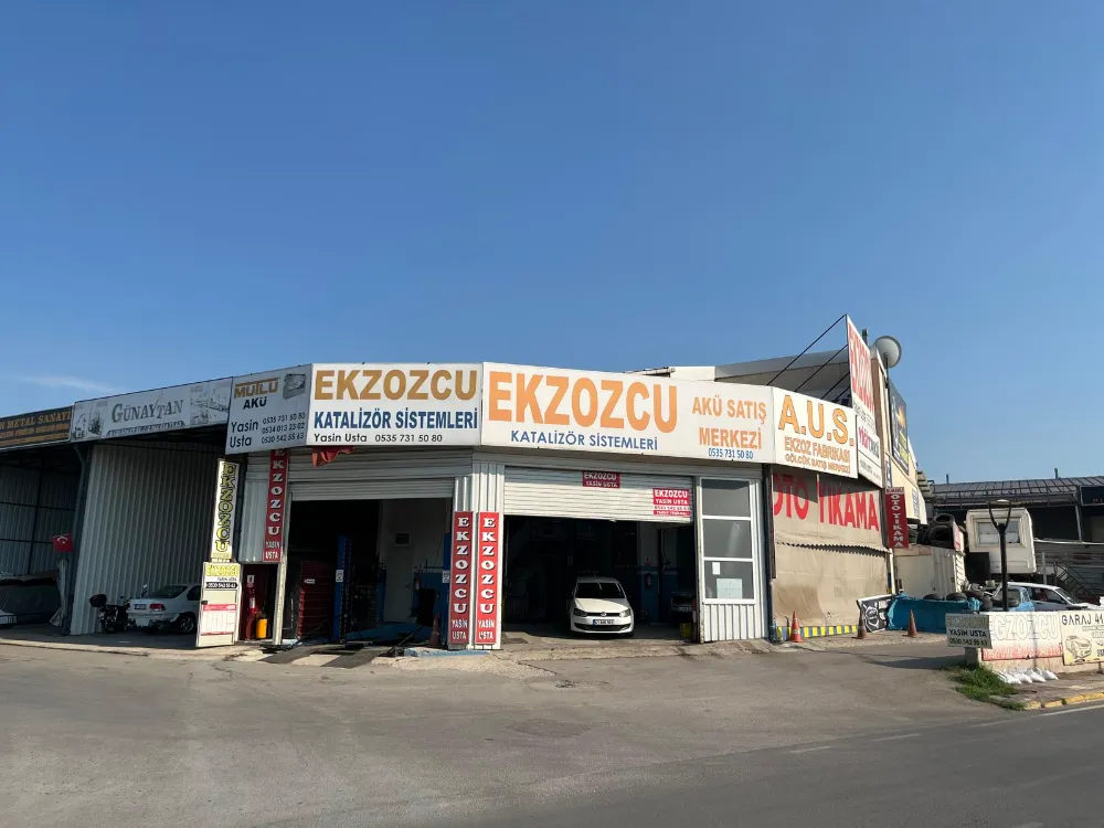 Ekzozcu Yasin Usta’dan ses getirecek yenilik EKZOZ EMİSYON YETKİLİ SERVİSİ ÇOK YAKINDA HİZMETİNİZDE
