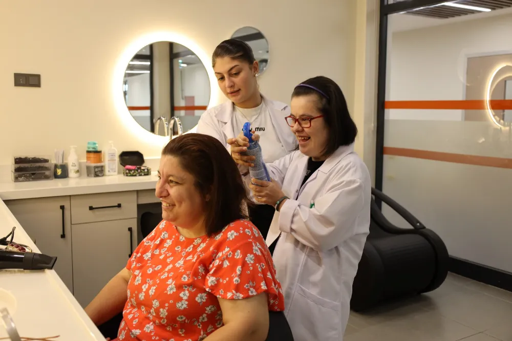 Gonca, özel bireyleri iş hayatına hazırlıyor