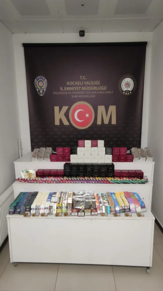 Kocaeli Gölcük’te Kaçak Tütün Operasyonu: 2 Kişi Gözaltına Alındı