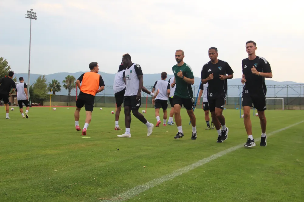KOCAELİSPOR, RİZESPOR MAÇI HAZIRLIKLARINA BAŞLADI