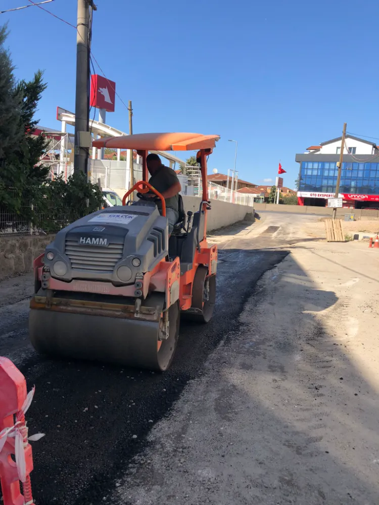 İhsaniye’de asfalt yama çalışmaları gerçekleştirildi
