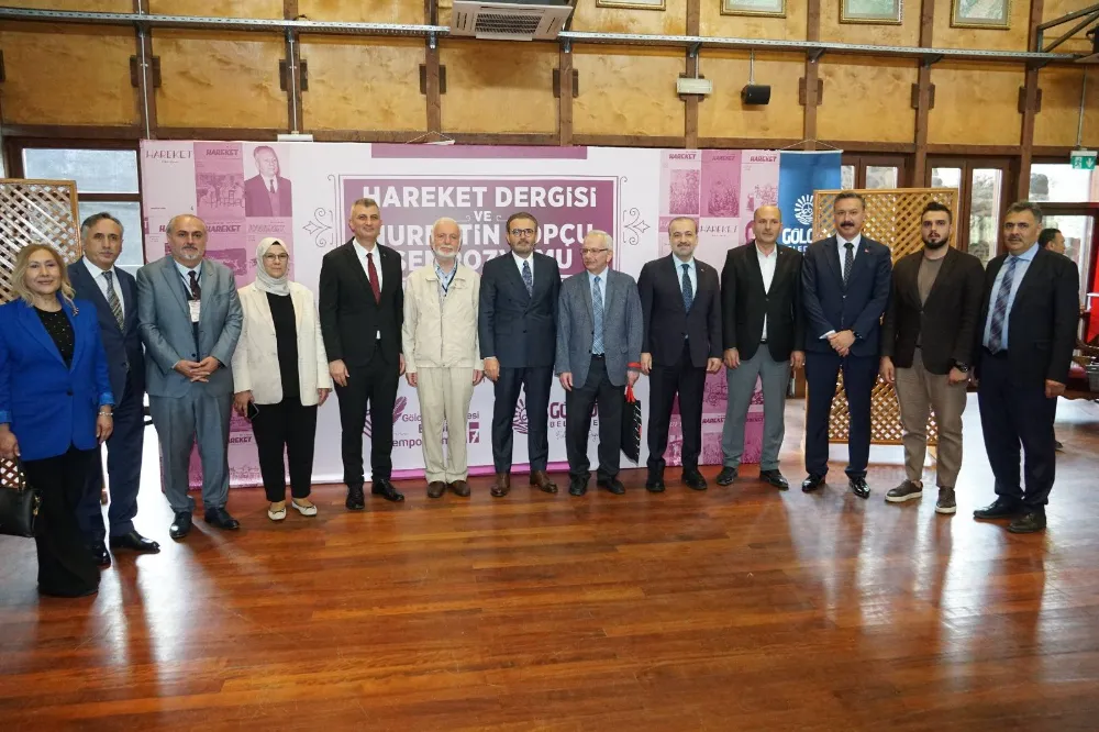 HAREKET DERGİSİ VE NURETTİN TOPÇU SEMPOZYUMU BAŞLADI