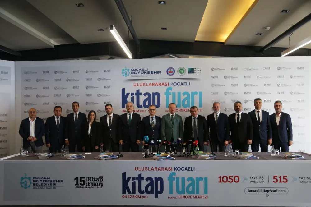 15. Kocaeli Kitap Fuarı başlıyor  KOCAELİ’DE KİTAP ŞÖLENİ