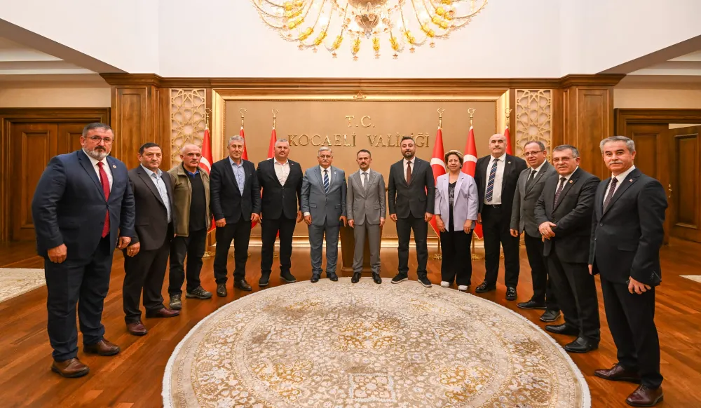 Muhtarlardan Vali Aktaş’a ziyaret
