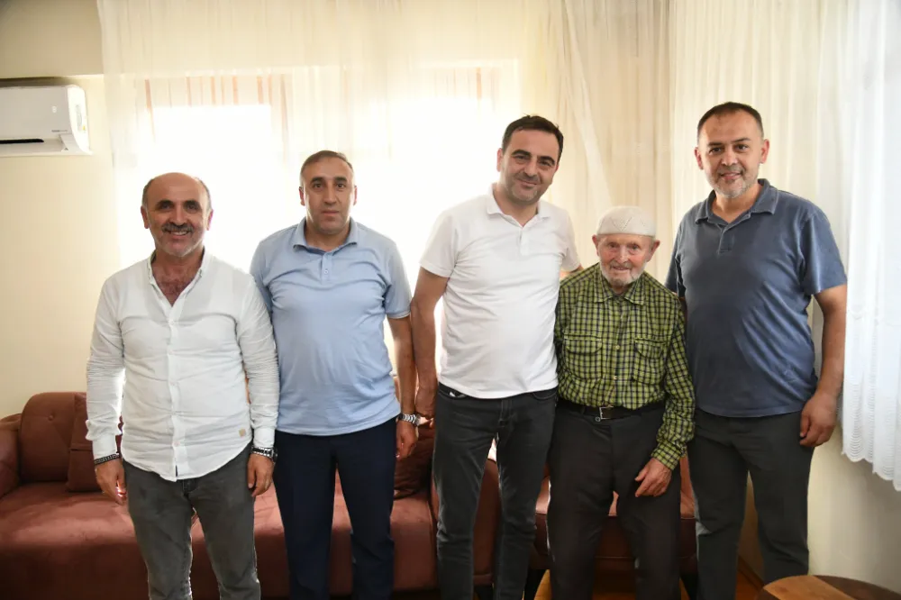 Başkan Özlü’den Hasta ve Yaşlılara Ziyaret