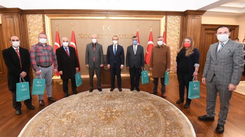 Vali Seddar Yavuz, Gazetecilerle Bir Araya Geldi