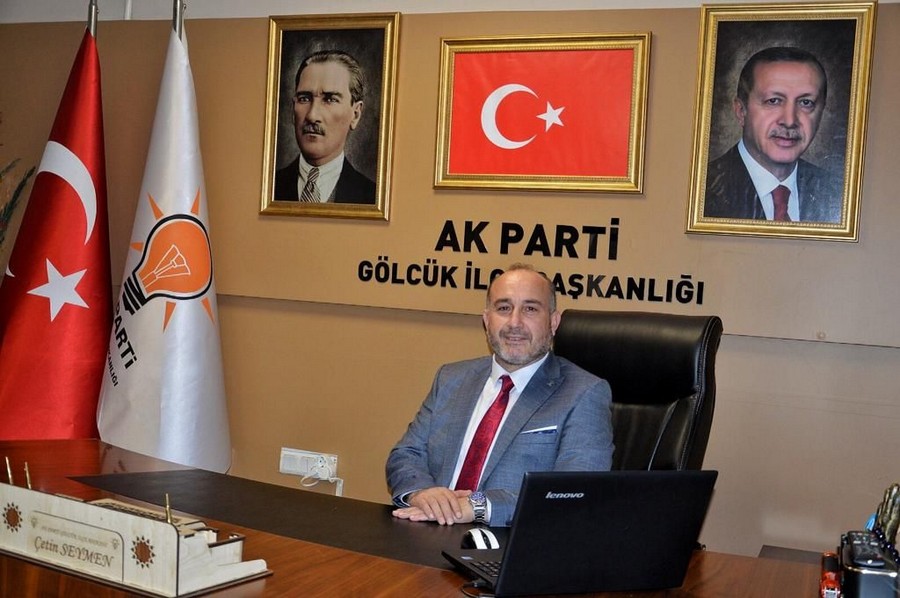 AK Parti İlçe Başkanı Çetin Seymen, “DÜNYA DİPLOMASİSİNİN MERKEZİ RECEP TAYYİP ERDOĞAN”
