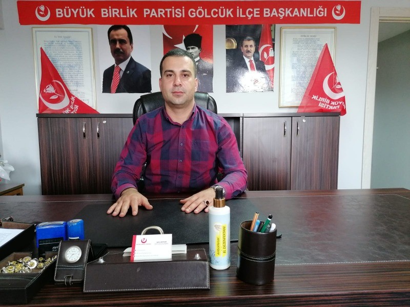BBP Gölcük İlçe Başkanı Şahin Akpınar gündemi değerlendirdi