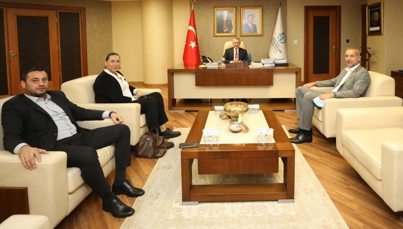Başkan Büyükakın, İşitme Engelli Judo Milli Takımını ağırladı