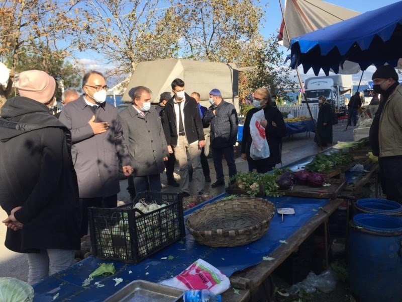 Kaymakam Karabulut Halıdere’de denetimlerde bulundu