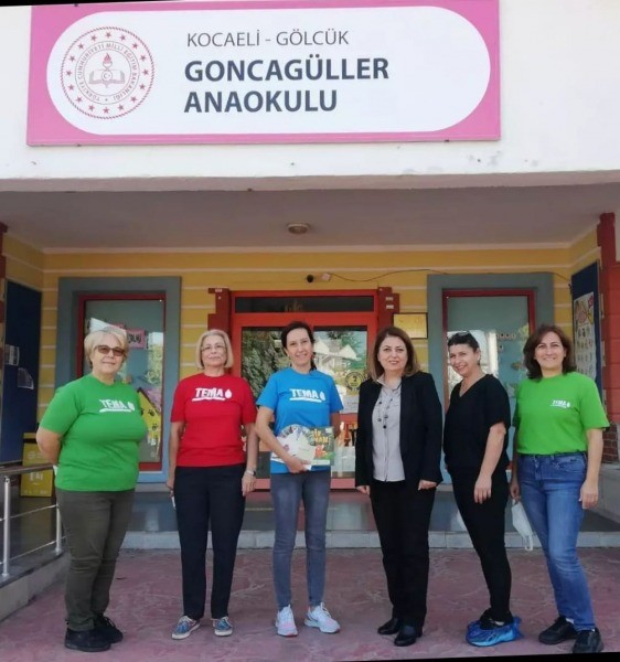 TEMA Vakfı Gölcük Temsilciliği okul ziyaretlerine başladı İLK ZİYARET GONCAGÜLLER ANAOKULU’NA OLDU