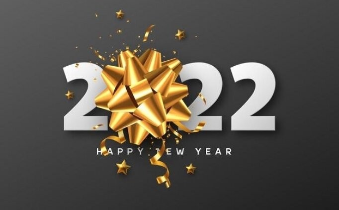 Bu gece 2021’i geride bırakıyoruz 2022 SAĞLIK VE HUZUR OLSUN