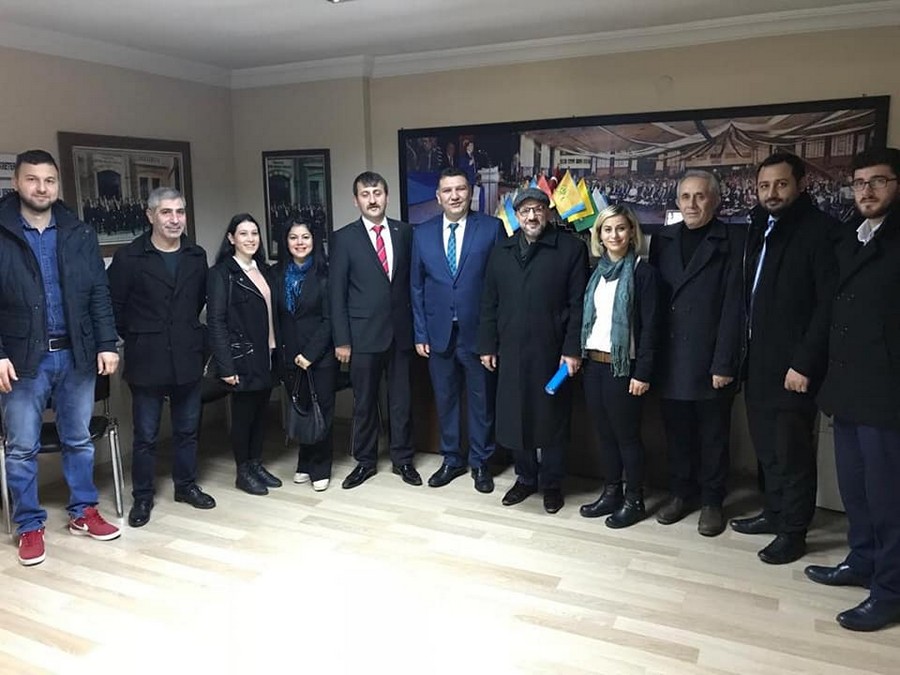 AK Parti Belediye Başkan Adayı Ali Yıldırım Sezer,     HALIDERELİLERDEN DESTEK İSTEDİ