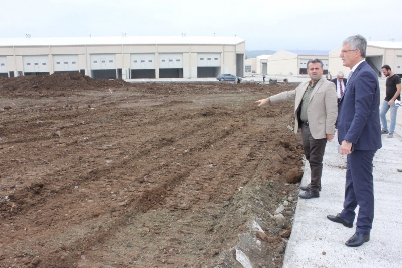 Yeni Sanayi Sitesinde Cami İnşaatı başladı