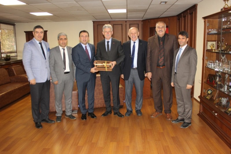 Eğitim Bir-Sen Yönetiminden Başkan Ellibeş’e ziyaret