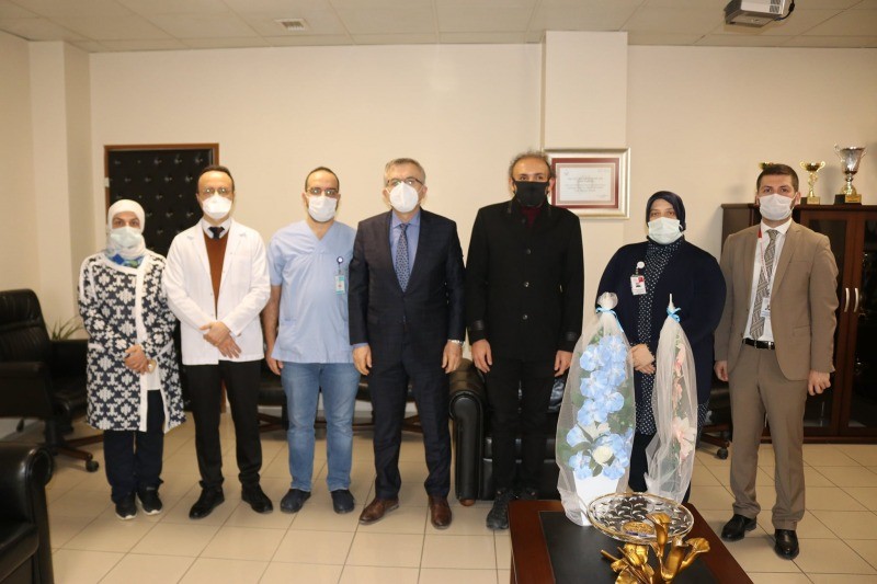 Kocaeli İl Sağlık Müdürü Op. Dr. Yüksel Pehlevan’dan NECATİ ÇELİK DEVLET HASTANESİ’NE ANLAMLI ZİYARET