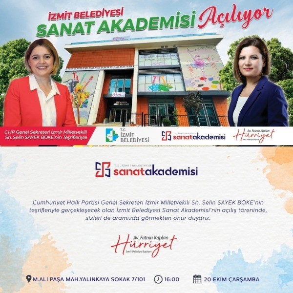 SELİN SAYEK BÖKE, HÜRRİYET İÇİN İZMİT’E GELİYOR