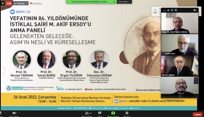 İstiklal Şairi Mehmet Akif Ersoy, vefatının 86. yıldönümünde anıldı