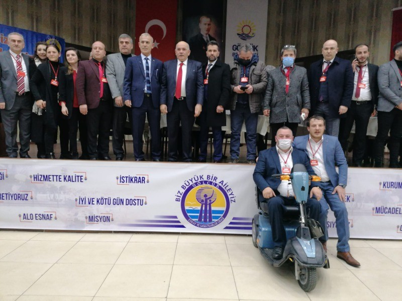 Gölcük Esnaf ve Sanatkarlar Odası 19. Olağan Kongresi’ni gerçekleştirdi NECMİ KOCAMAN YOLA  “DEVAM” DEDİ