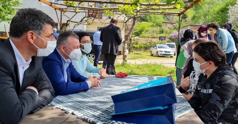Başkan Büyükakın,  ‘’Rabbim bizi vesile kılıyor’’