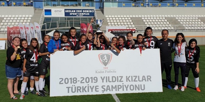 Kocaeli Bayan FK, Türkiye Şampiyonu oldu