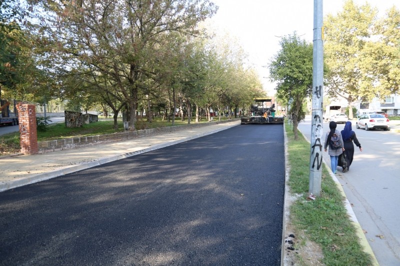 KAVAKLI’DA YOL GENİŞLETME ÇALIŞMASI TAMAMLANDI